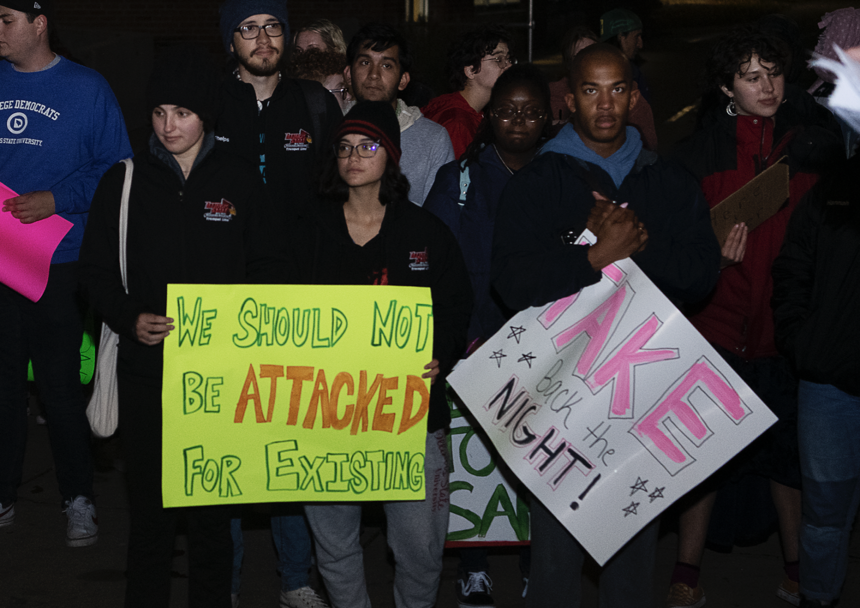 ISU students Take Back the Night to protest sexual violence with rally, march News videtteonline image