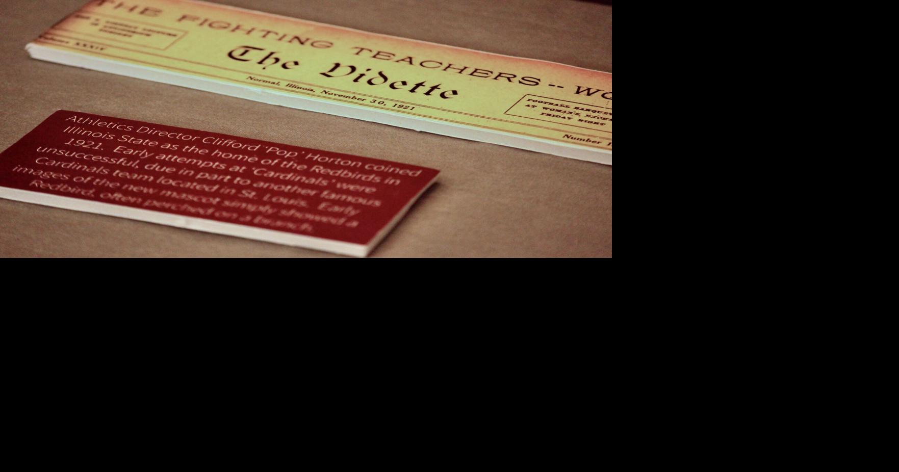 University Archives pop-up museum take moment to reflect on Illinois State history