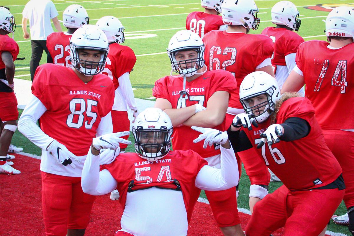 Redbird football scrimmage 101020-11