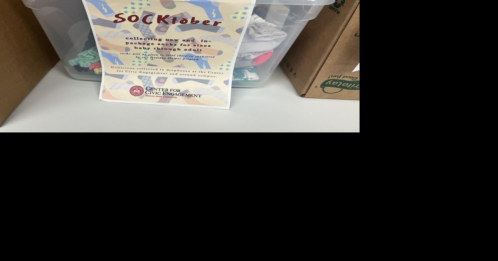 Center for Civic engagement hosts annual 'SOCKtober' sock drive | News ...