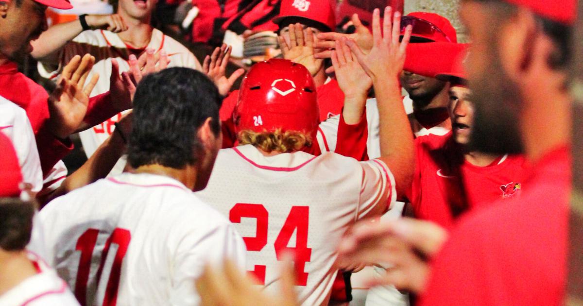 Explosion Run ISU baseball’s offensive explosion run rules Indiana State in game one ...