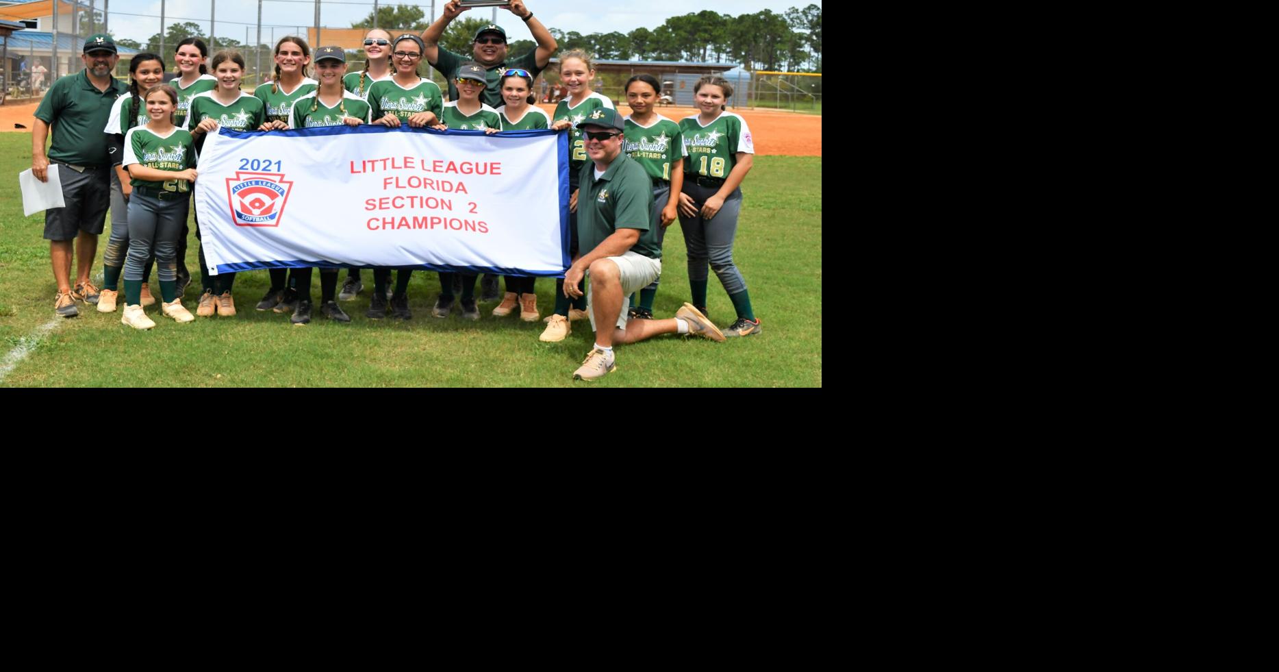 Viera Suntree Little League Majors softball team wins Section 2 title, heading to state