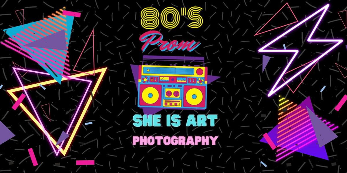 Adult Prom 2024 80s She is Art Photography Calendar