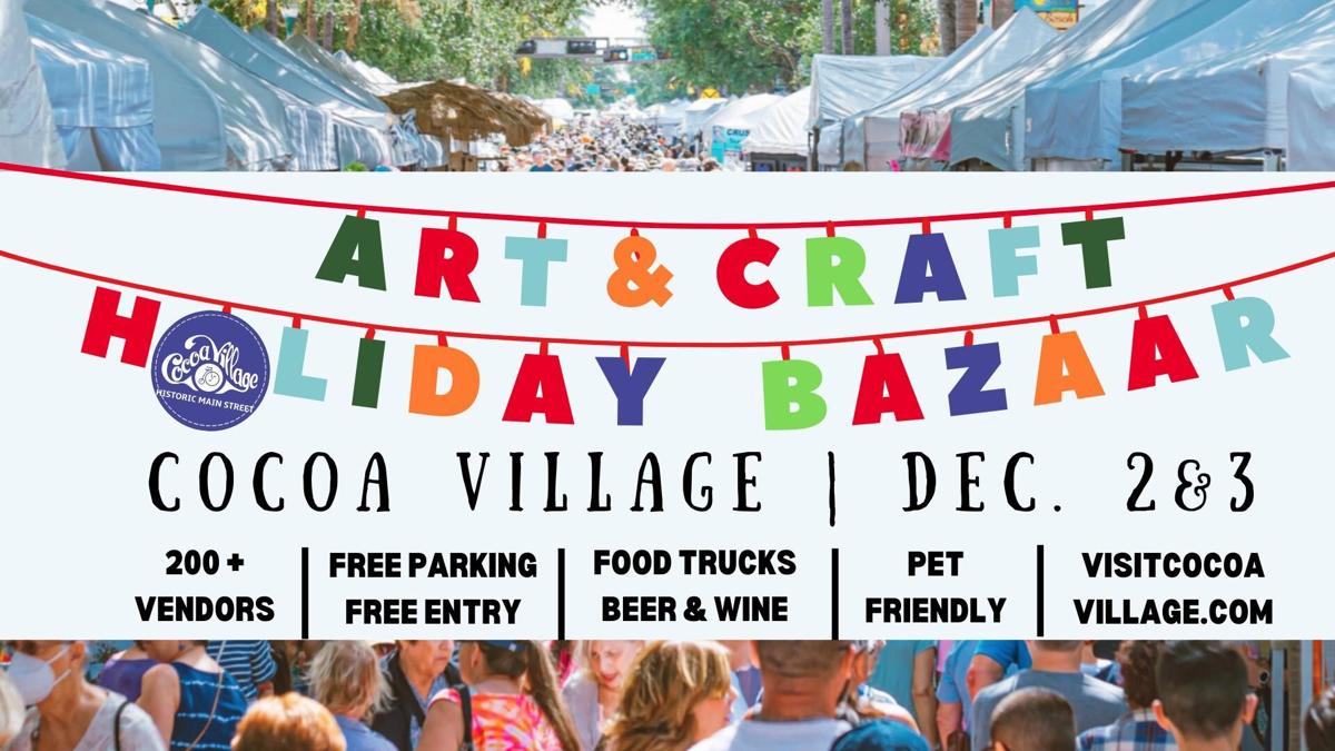 Cocoa Village Art & Craft Holiday Bazaar Calendar