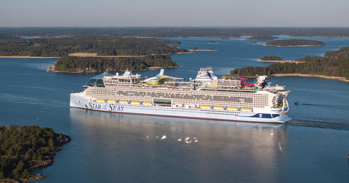 Crazy-big ship calls port home