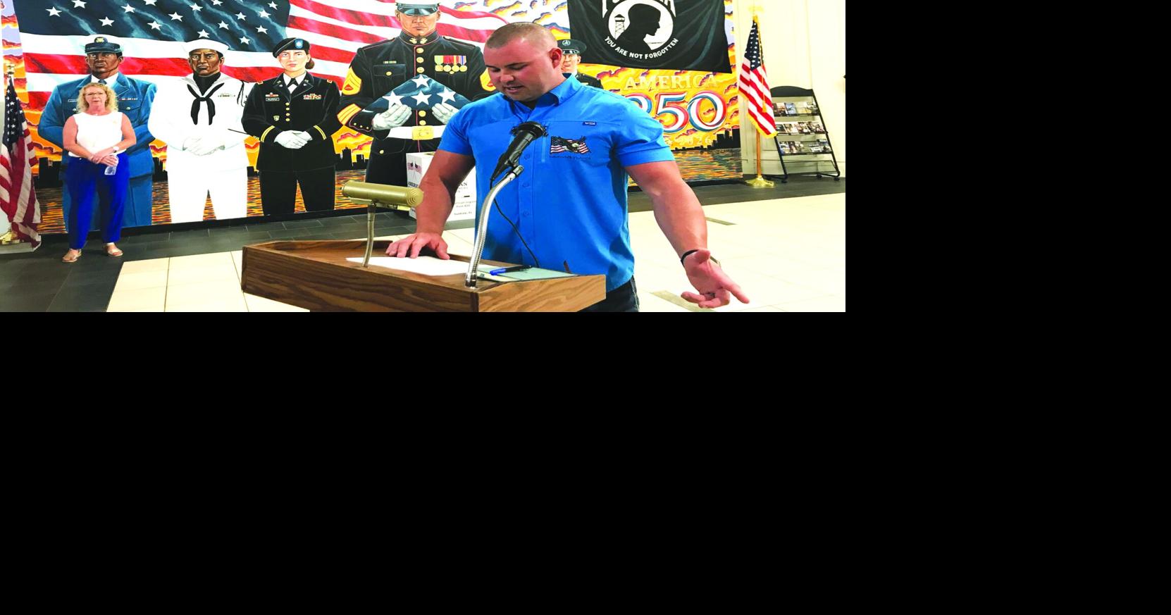 New mall mural pays tribute to U.S. service members