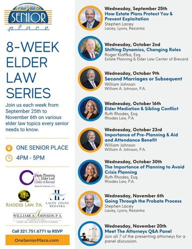 Elder Law Series Part 6: The Importance of Planning to Avoid Crisis ...