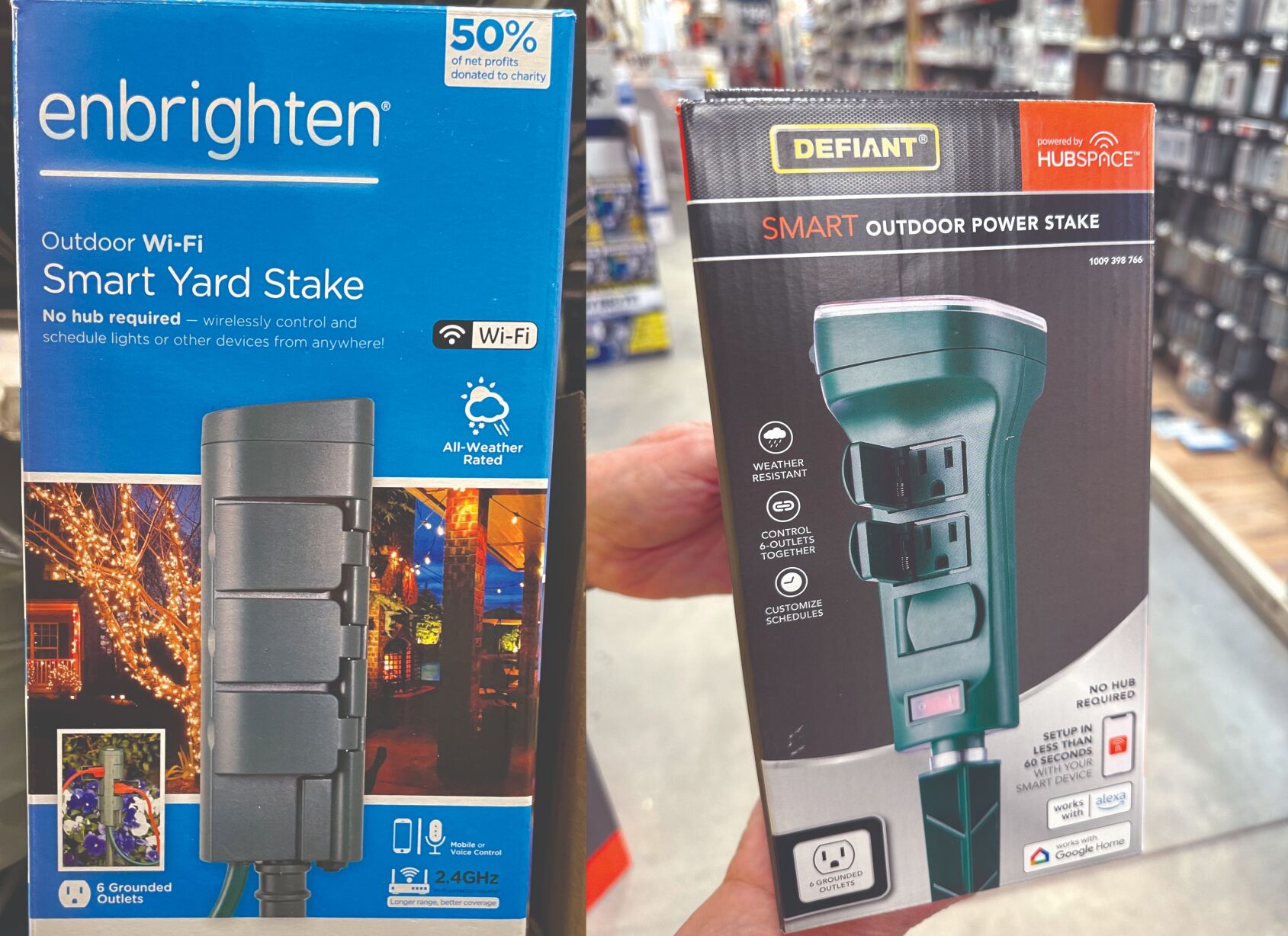 Smart WiFi plugs allow voice control of Christmas lights Tech Know