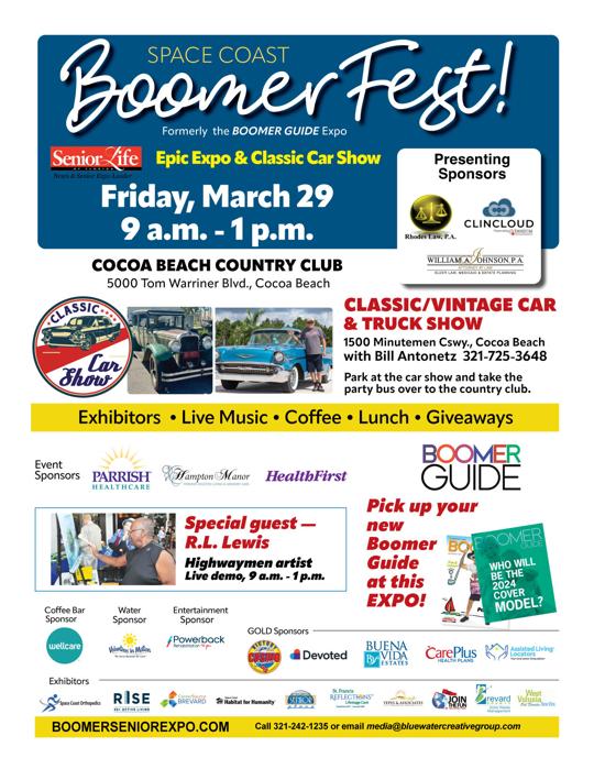 Space Coast BoomerFest & Classic Car Show Calendar