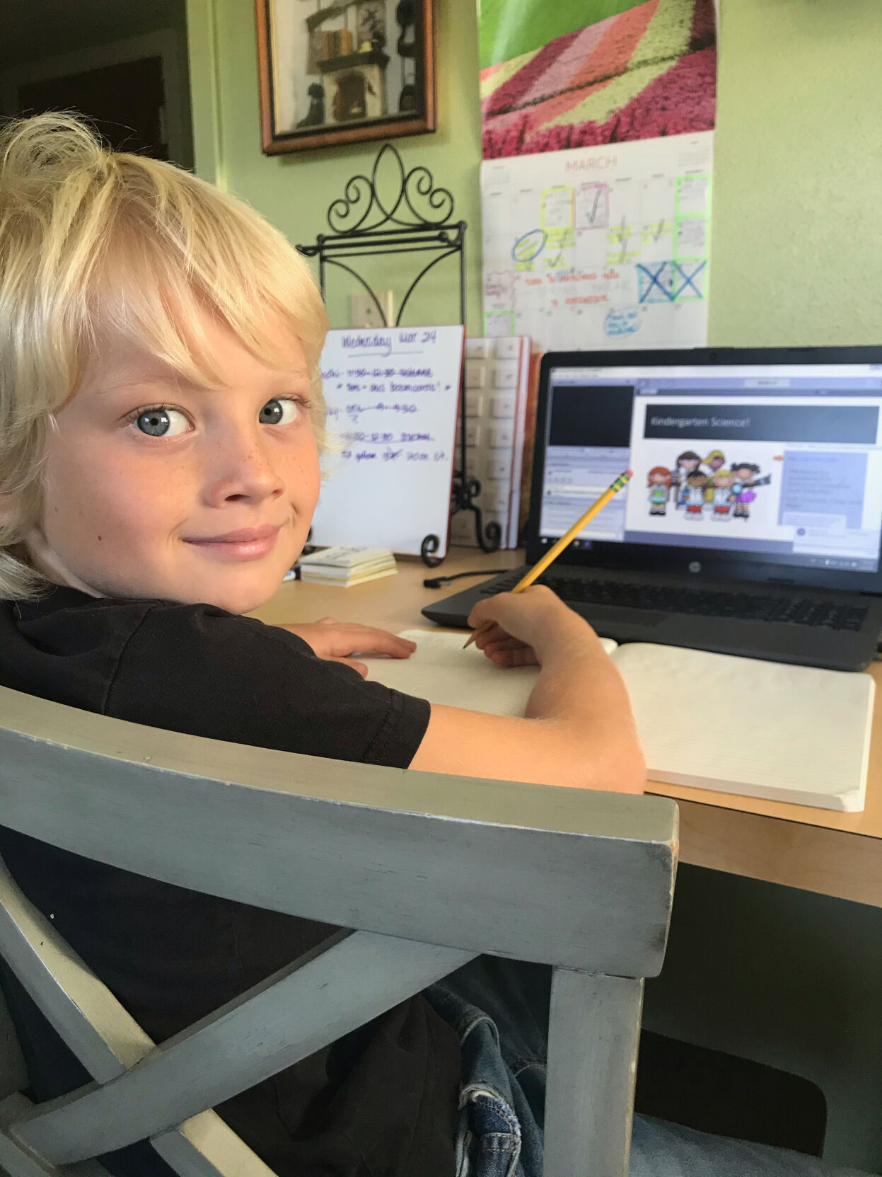 Families adapt, rise to challenges of virtual learning | Schools ...