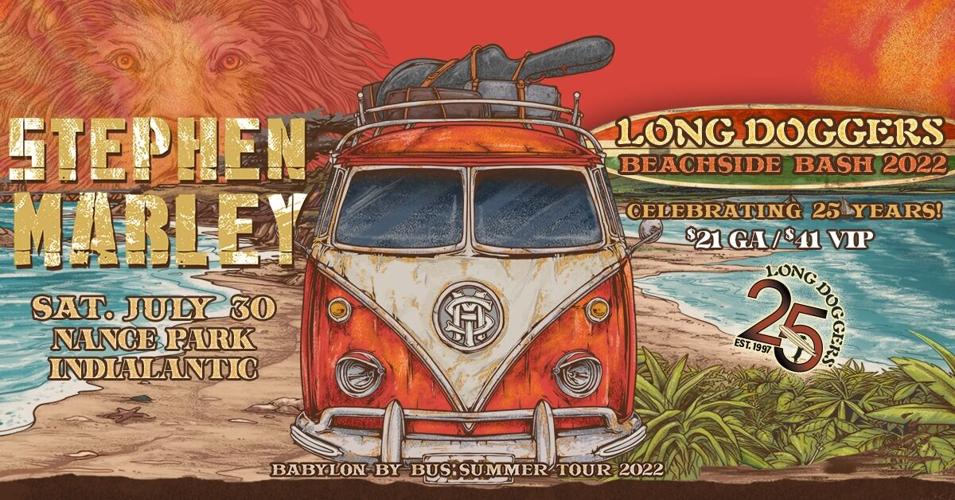 Long Doggers Beachside Bash 22 Featuring Stephen Marley Calendar Vieravoice Com