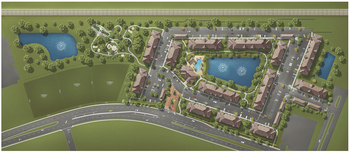 Legacy at Oakwood Landing Apartments in Suntree nearly complete