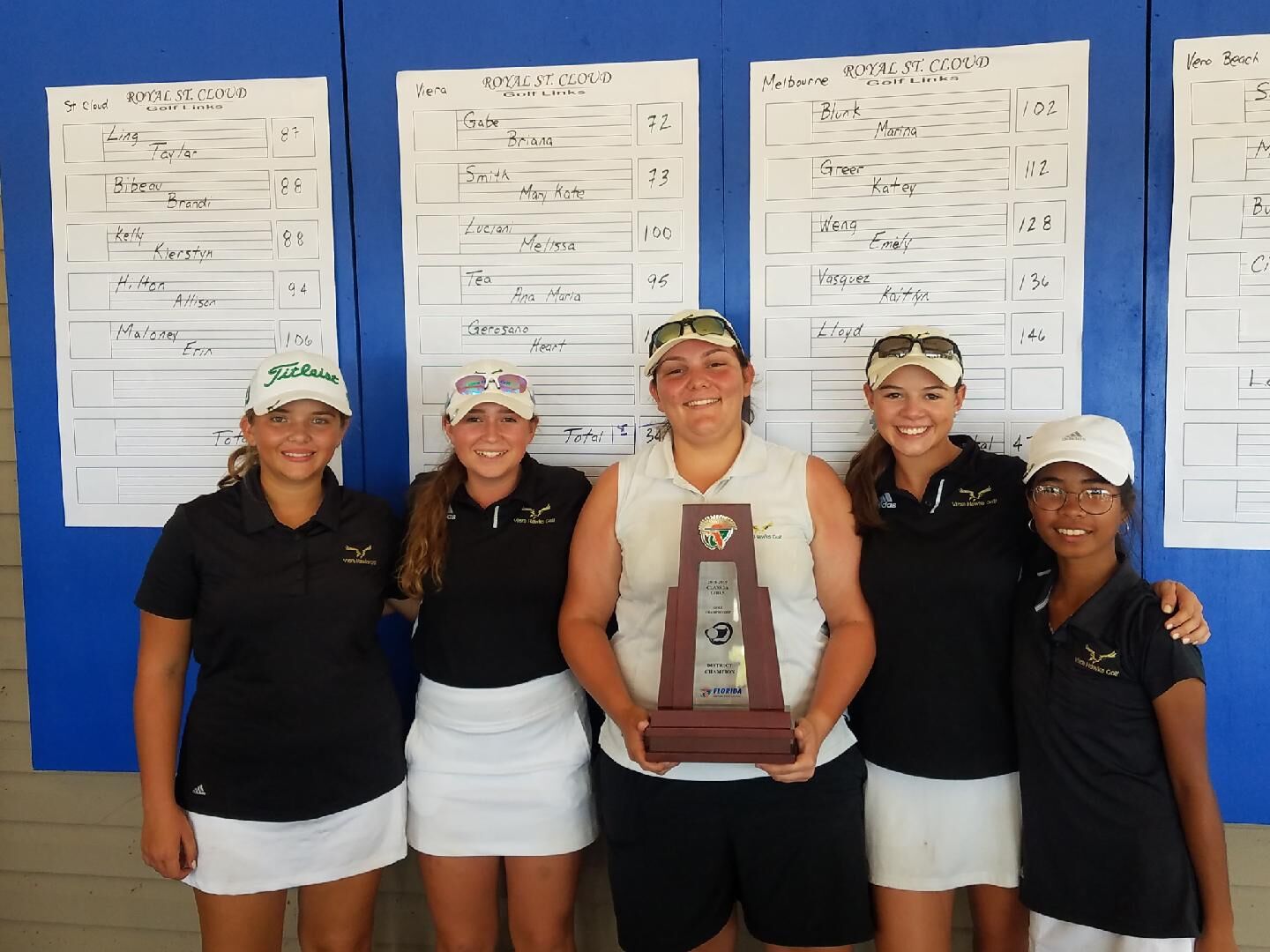 Gabe, Smith lead Hawks to 11th straight district golf title | Viera ...