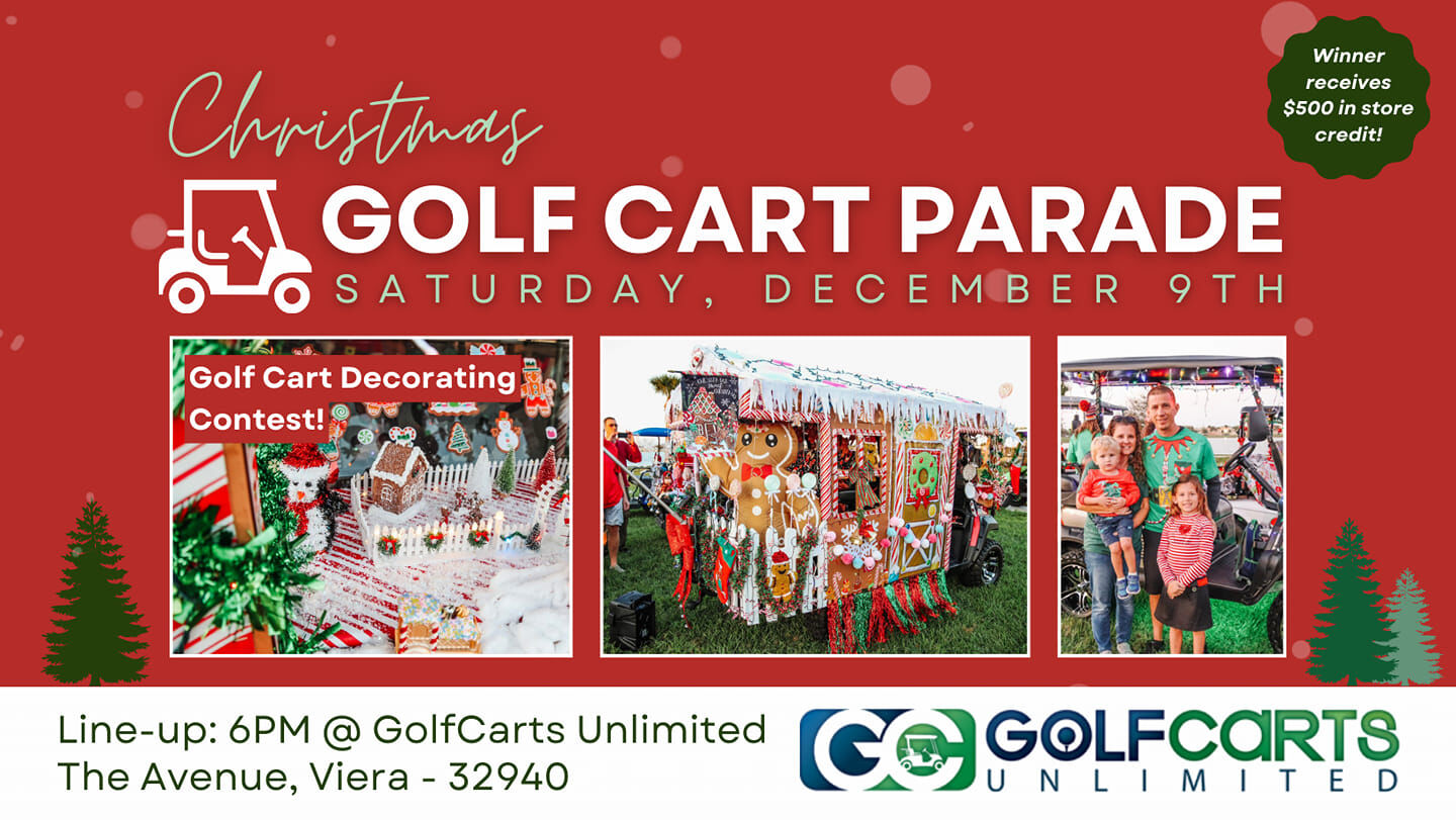 9th annual Christmas Golf Cart Parade Calendar vieravoice