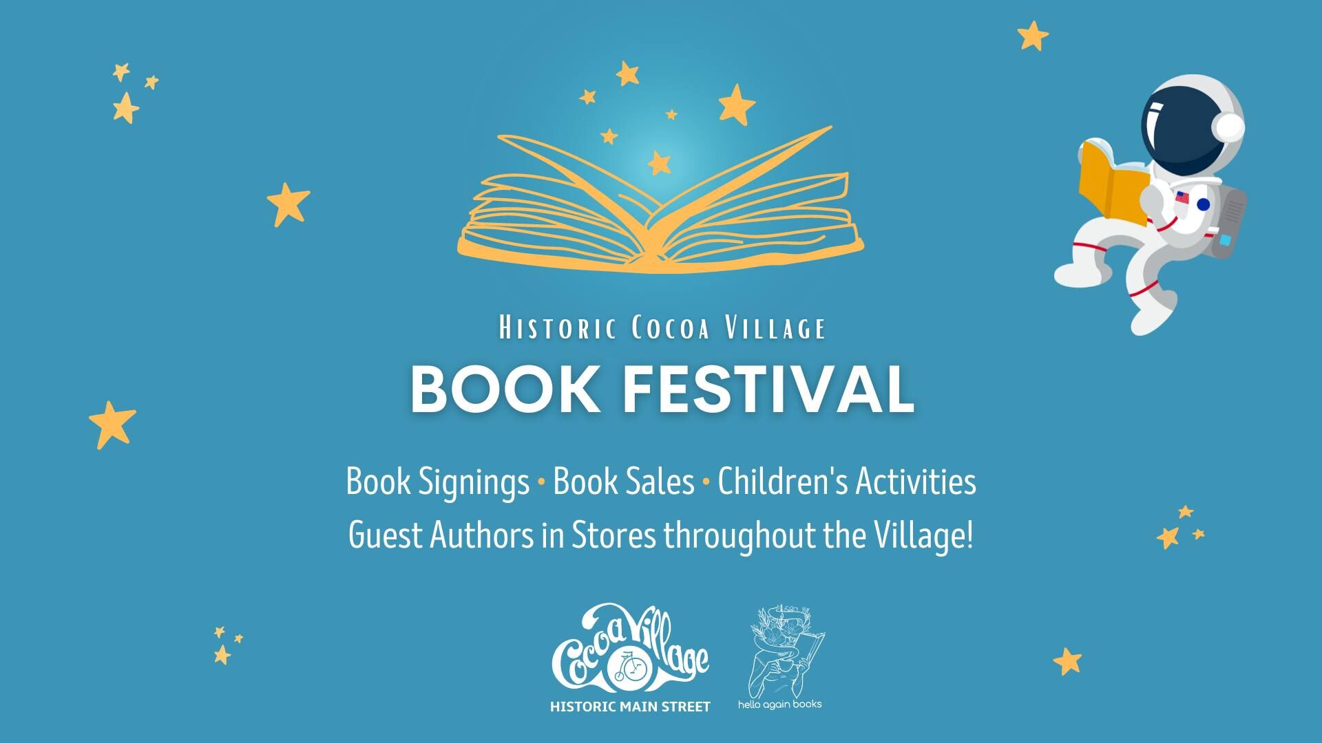 Historic Cocoa Village Book Festival | Calendar | vieravoice.com Historic Cocoa Village Book Festival | Calendar | vieravoice.com