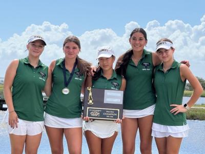 Hall shoots 6-under-par 65 as Viera takes CCC girls golf title | Viera ...