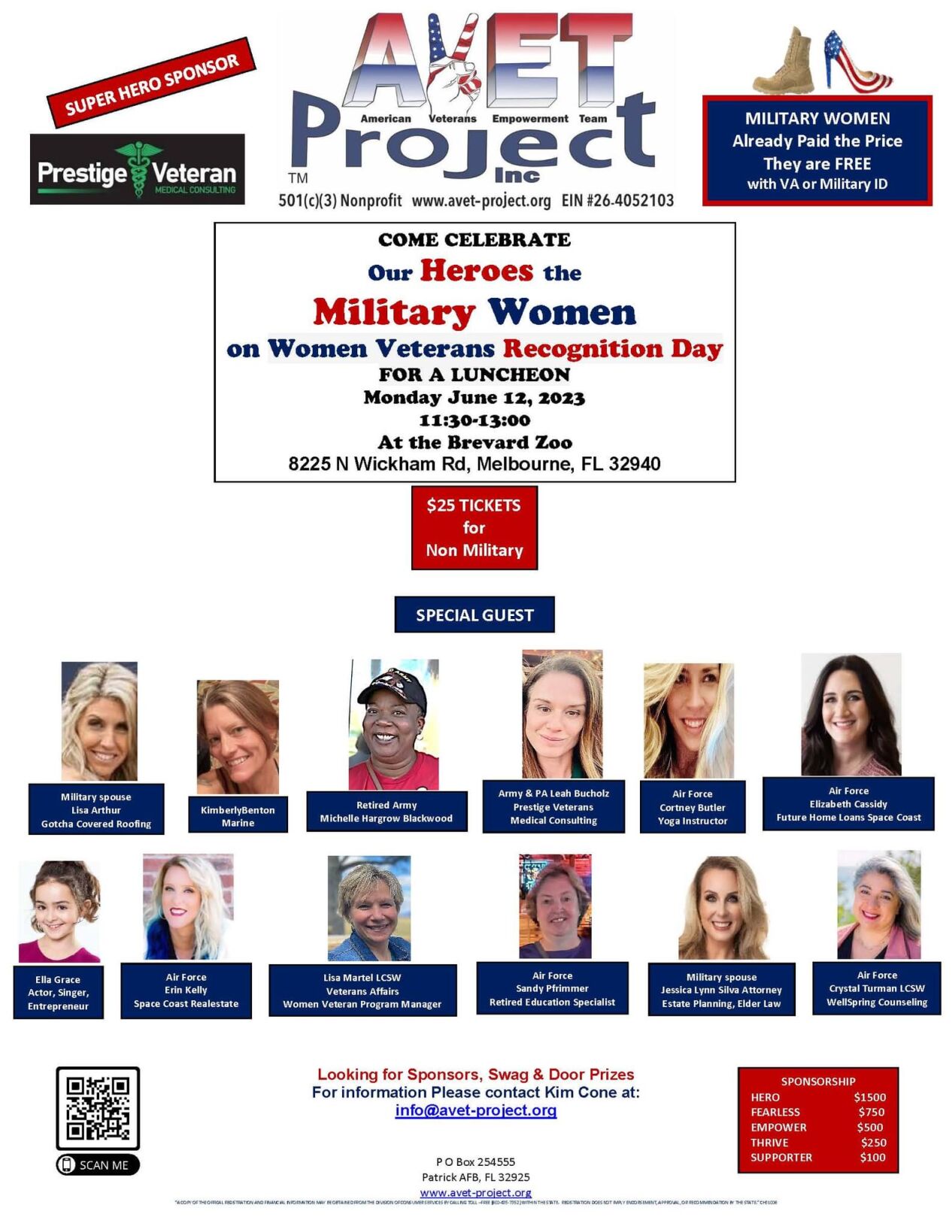 Come Celebrate our Heroes the Military Women Calendar