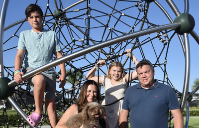 Family enjoys the outdoors, laid-back feel of the Viera area ...