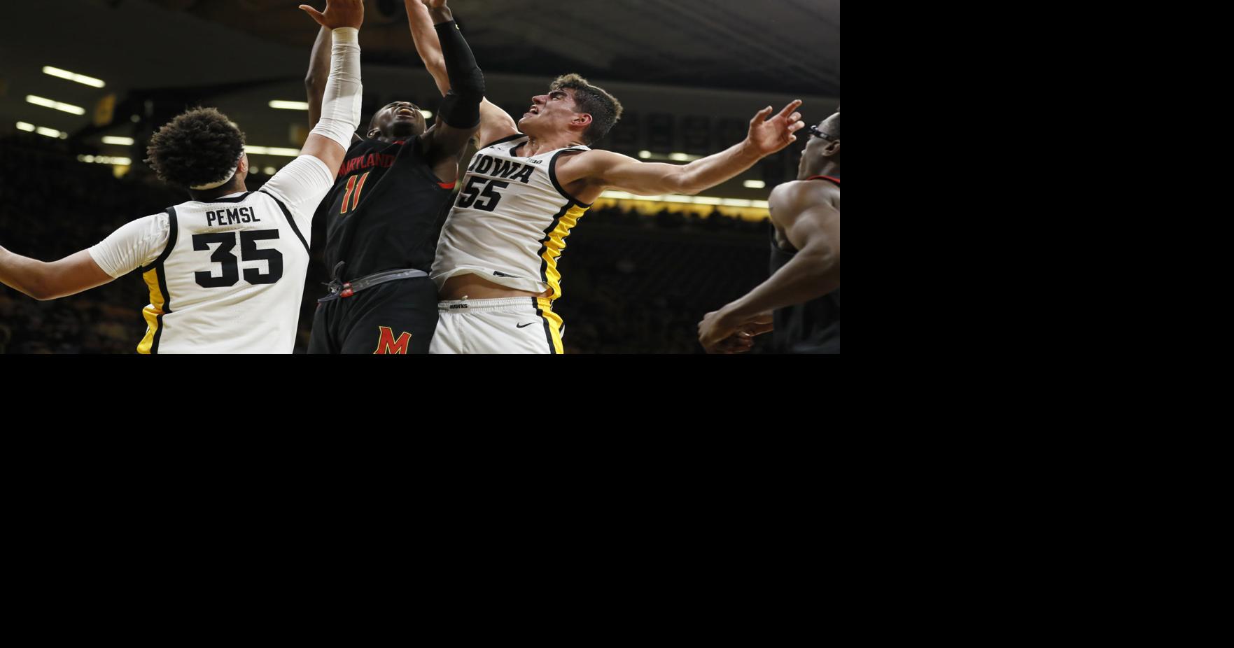 Maryland Iowa Basketball Sports