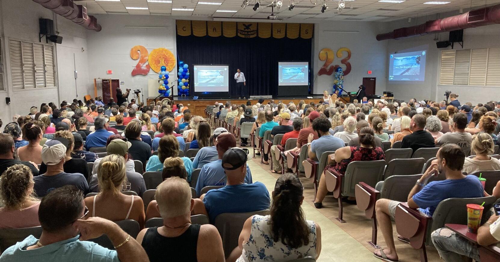 Hundreds pack public meeting on controversial Hull Bay ramp, parking plans - Vimarsana News