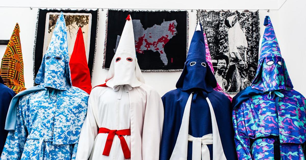 Exhibit of Baltimore artist’s Ku Klux Klan robes is closed to public ...