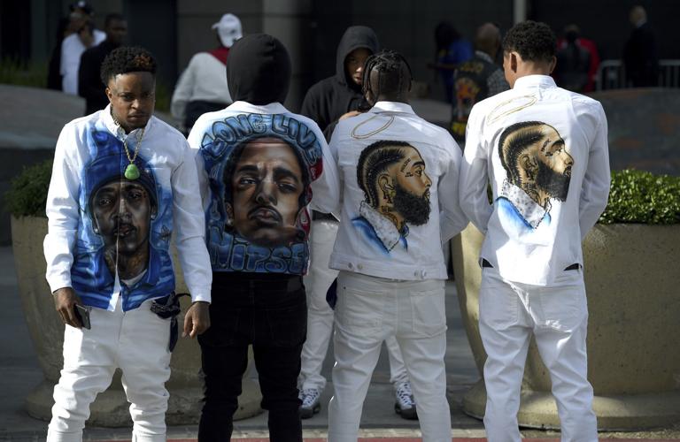 Nipsey Hussle, a hometown hero, immortalized at memorial