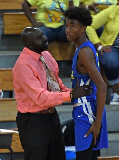 Elroy Carey in action