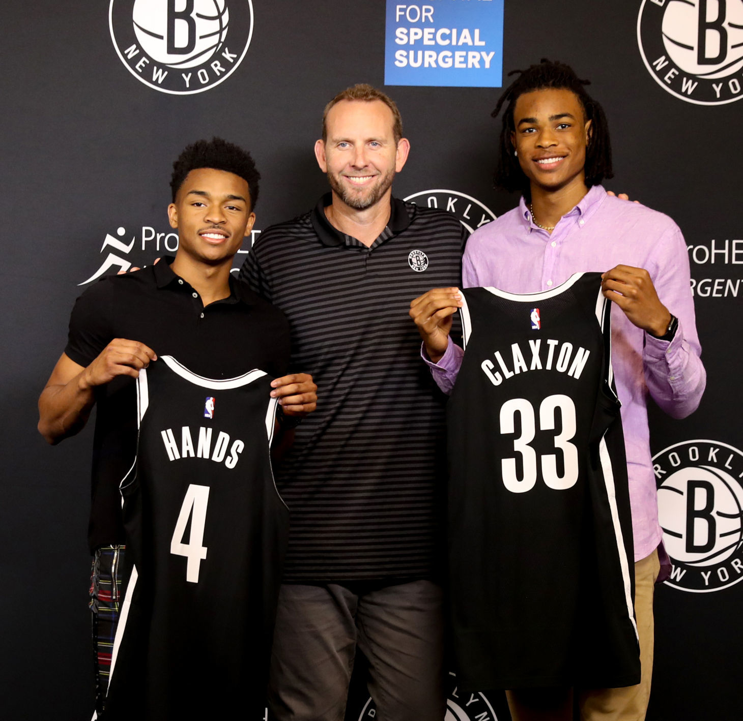 Jaylen hands best sale nets jersey