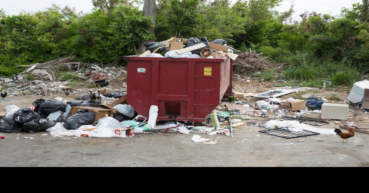 St. John trash backlog due to lack of barges, equipment issues, Waste