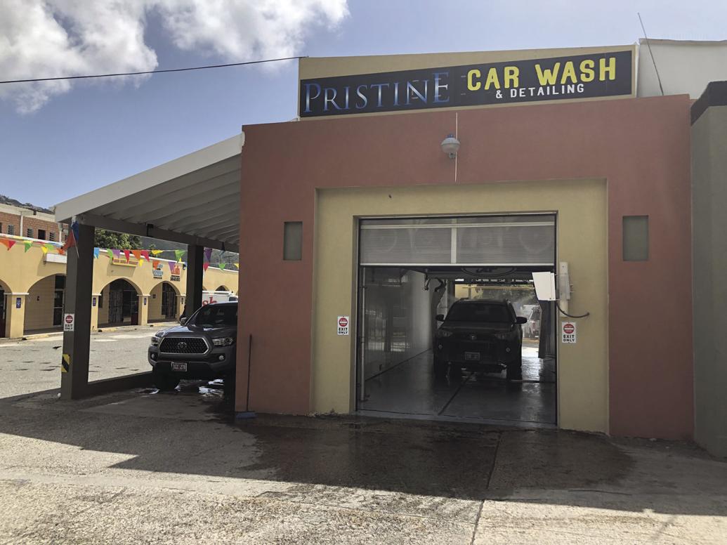 Pristine Car Wash & Detailing is V.I.'s first automated car wash