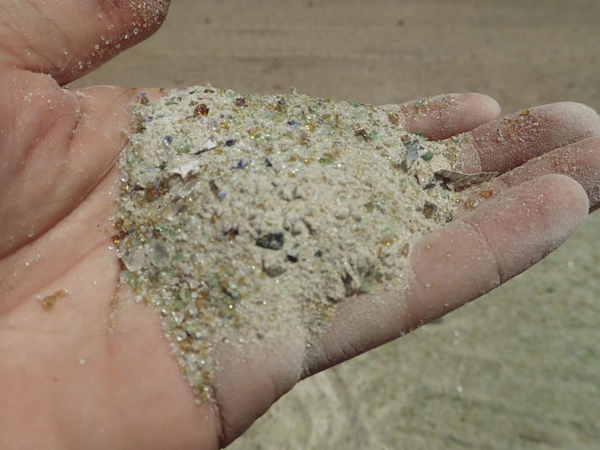 New machines to produce sand from glass waste in the V.I. Local News
