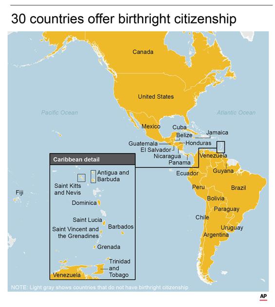 U S Birthright Citizenship Explained What It Is How Many People Benefit Print Only Virginislandsdailynews Com