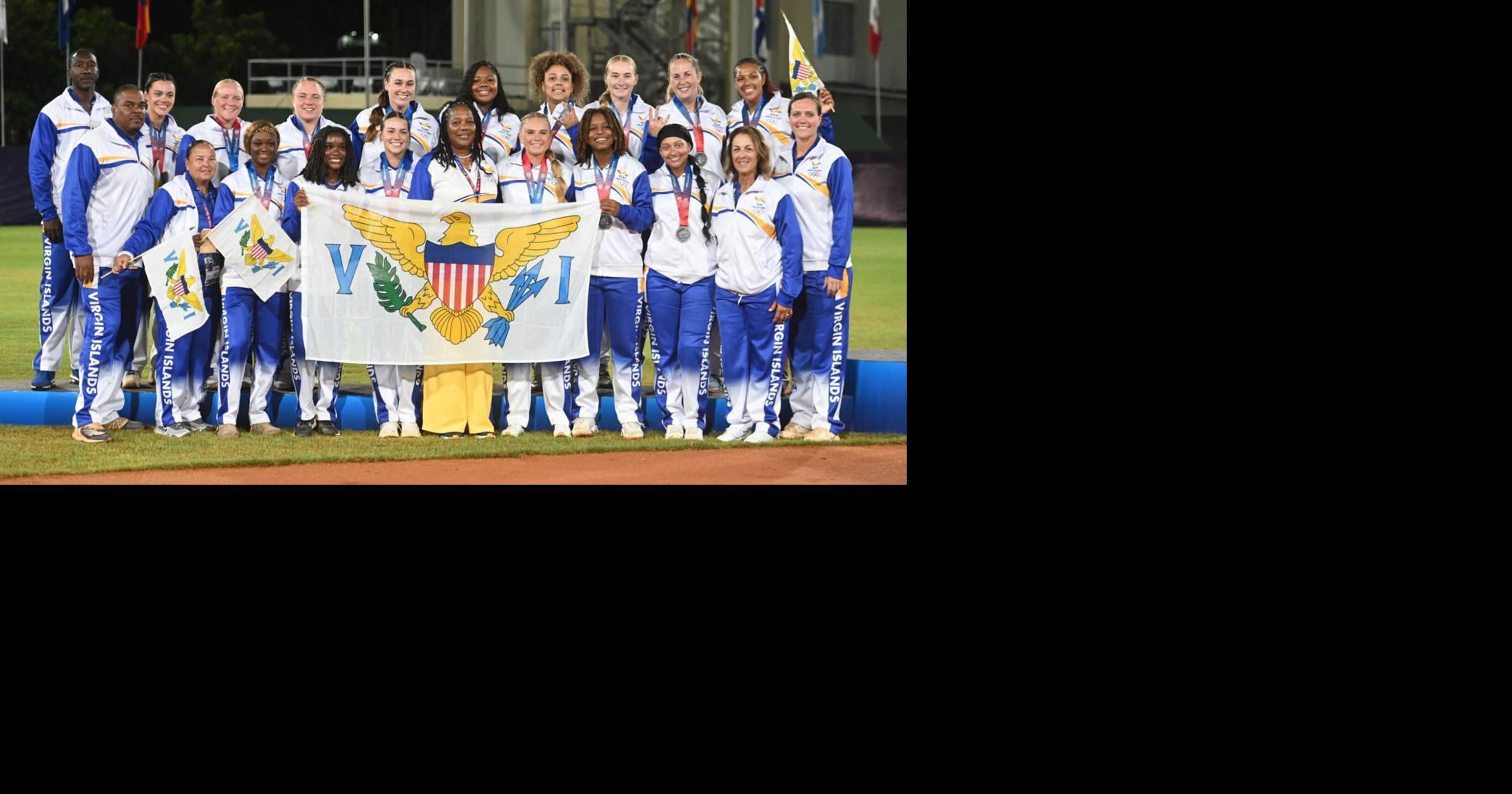 USVI ends long CAC Games medal drought with silver in women’s softball