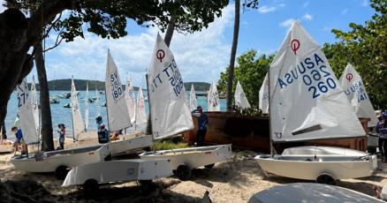 Lead-in events for 33rd International Optimist Regatta under way