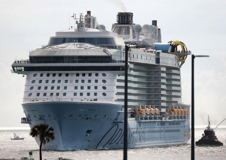 Newest Royal Caribbean Ship Arrives At Port Everglades Ap Virginislandsdailynews Com
