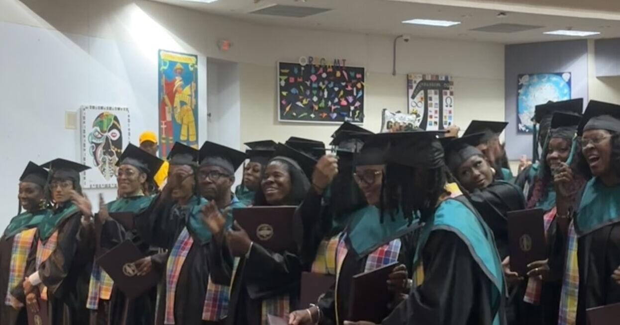 34 STX Adult Education students receive diplomas - Vimarsana News