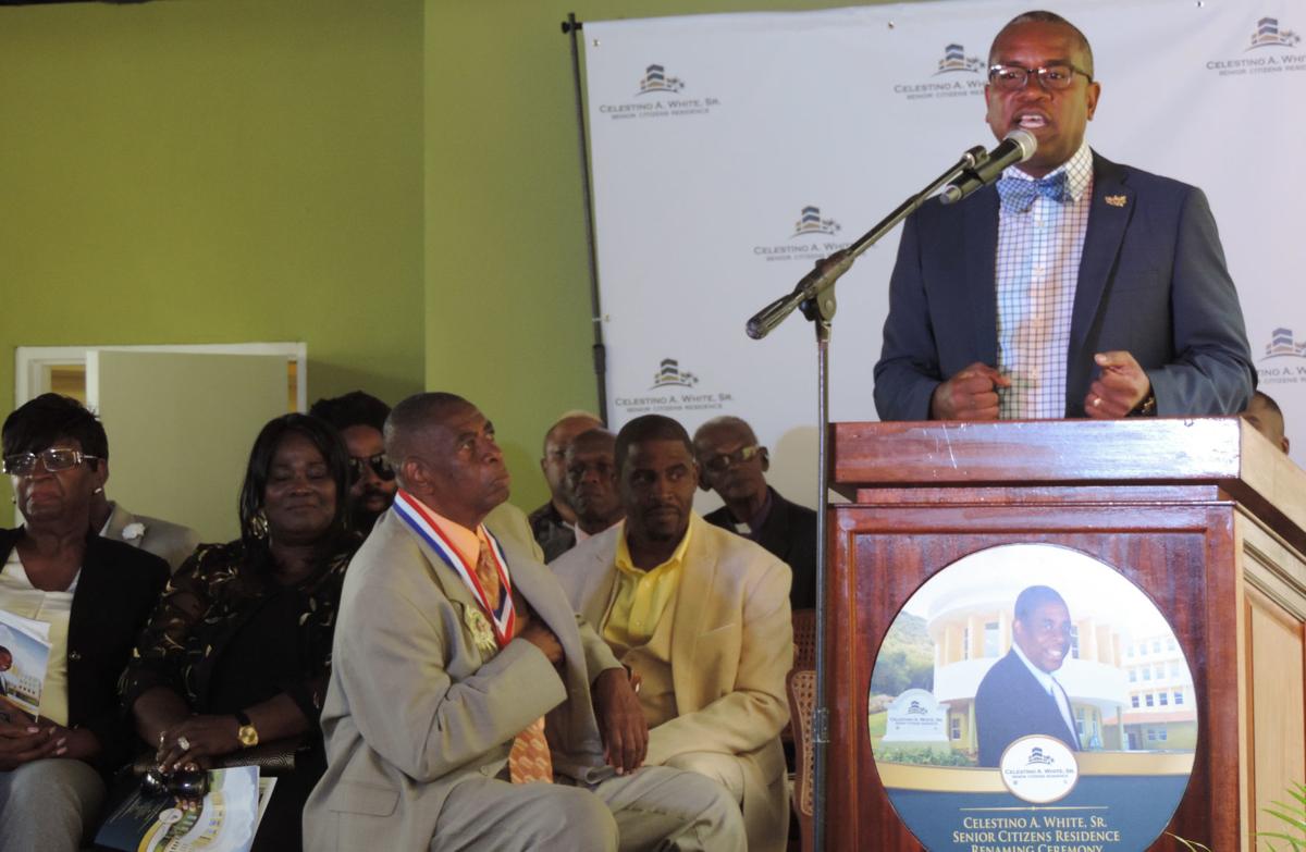 Senior Residence Renamed In Honor Of Celestino White Sr News Virginislandsdailynews Com Senior Residence Renamed In Honor Of Celestino White Sr News Virginislandsdailynews Com