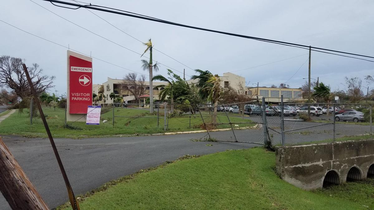 Maria leaves St. Croix with a working hospital Breaking