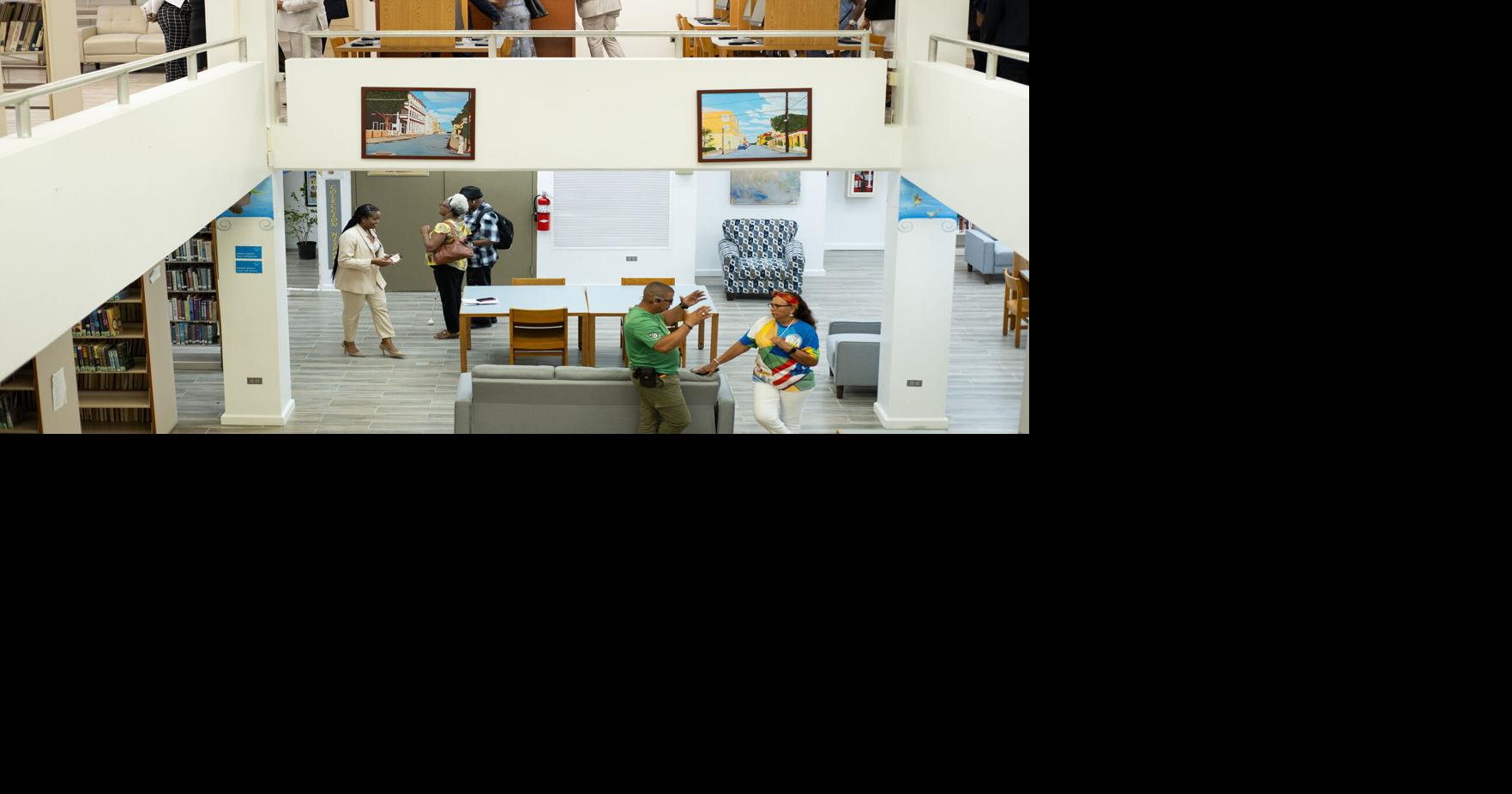 Six years later, storm-shuttered library reopens on STX | News ...