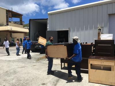 The Westin Gives Away Furniture To Storm Victims News Employees With The Westin St John Resort And Villas V I Housing Authority Distributed An Estimated 1 Million Worth Of Furniture To Residents