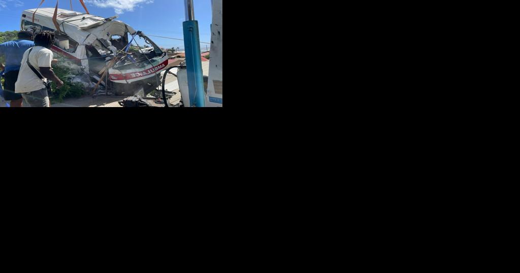 Fire Department faces setback after ambulance crash in Dennery CARIBBEAN ROUNDUP - Vimarsana News