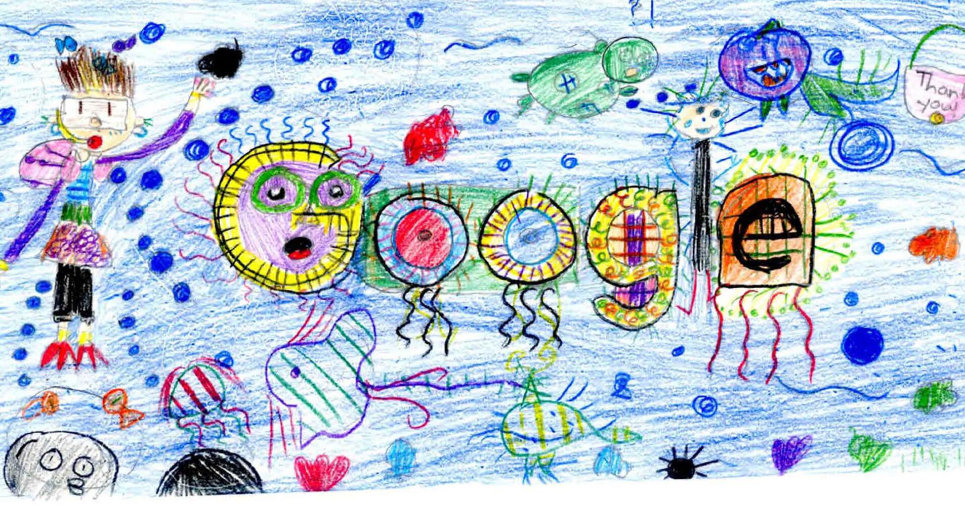 Harika Jhanwar's artwork is territory winner in Doodle for Google contest - Vimarsana News