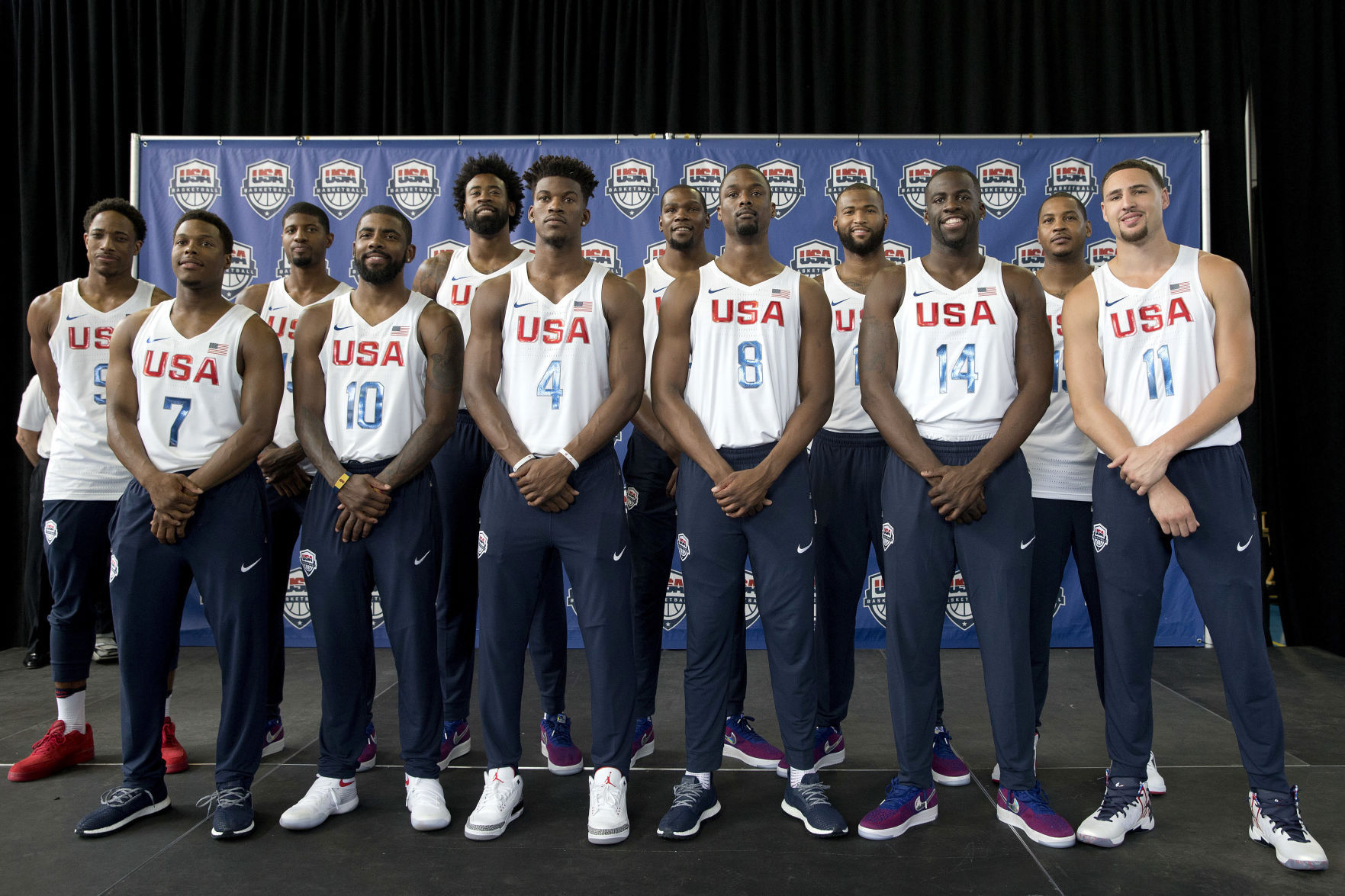 usa basketball lineup 2019