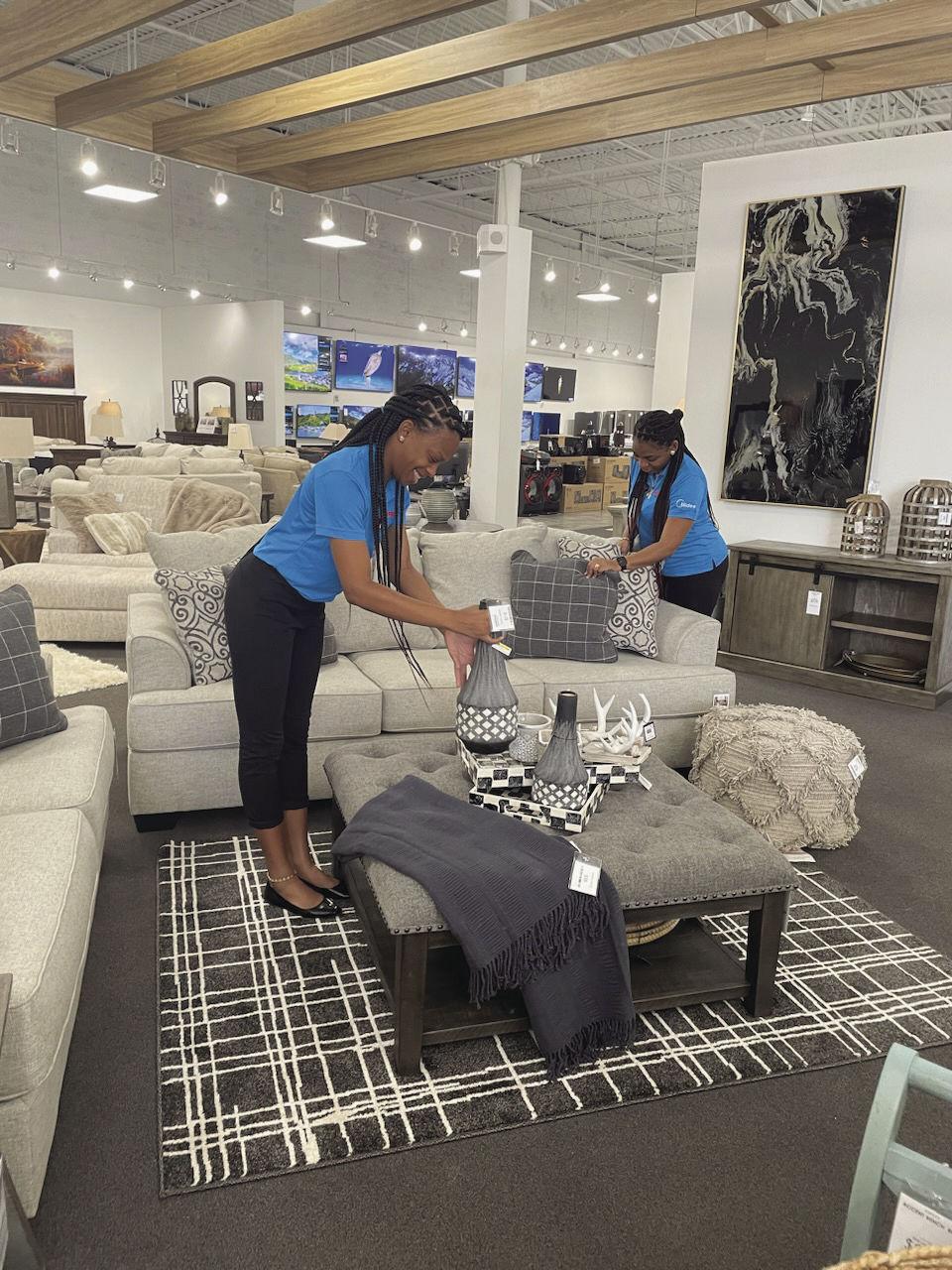Berrios opens display room on St. Thomas featuring Ashley Furniture