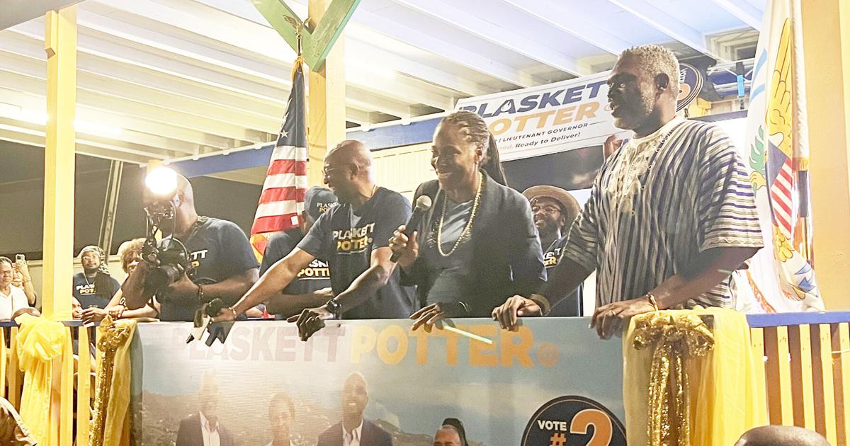 Plaskett-Potter wins gubernatorial race