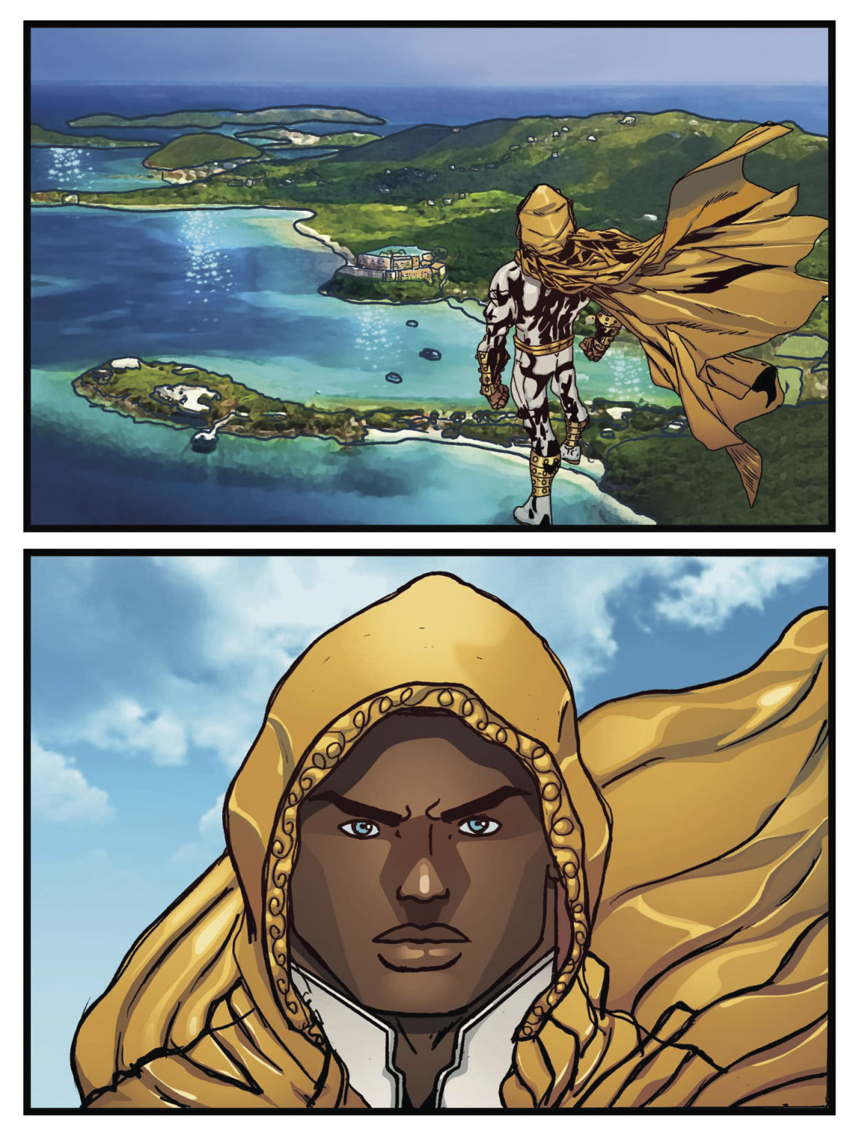St. Thomas artist creates Virgin Islands super hero - Vimarsana News