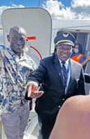 Second VI pilot makes debut landing of commercial jet at King Airport