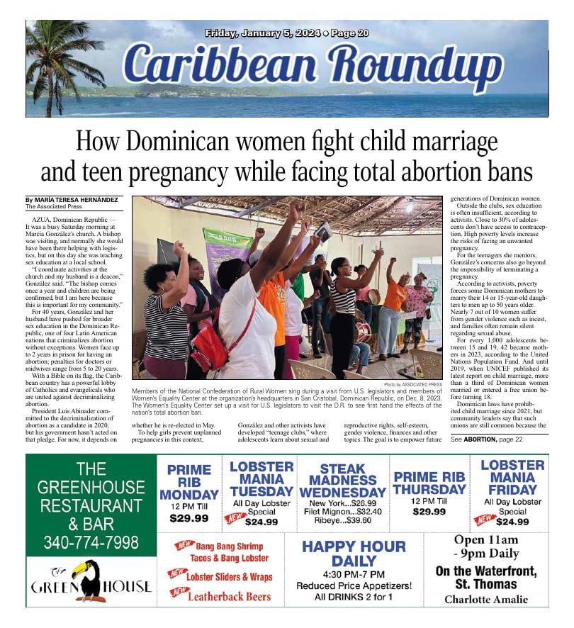 Page A21 | E-Edition | Virginislandsdailynews.com