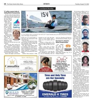 Page A22 | E-Edition | Virginislandsdailynews.com