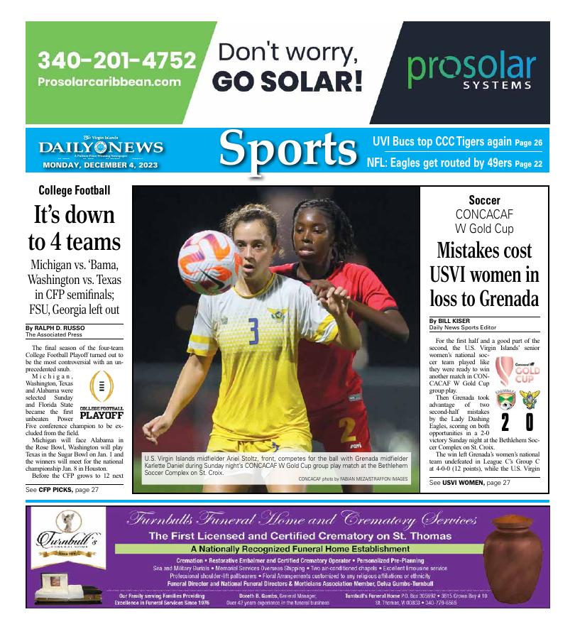 Page A28 | E-Edition | Virginislandsdailynews.com